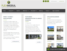 Tablet Screenshot of flexmodul.dk